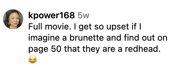 Instagram comment